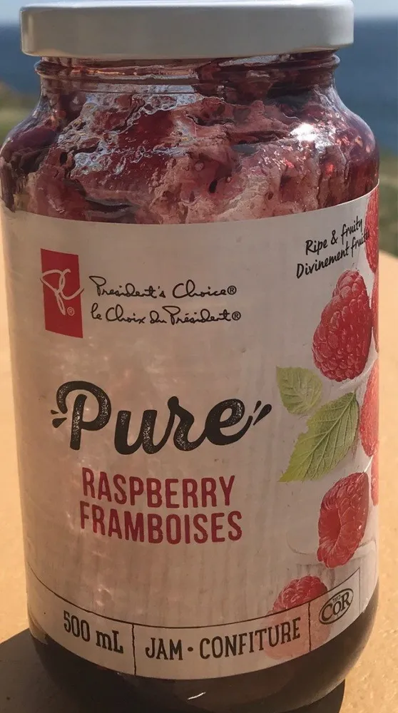 Pure raspberry jam