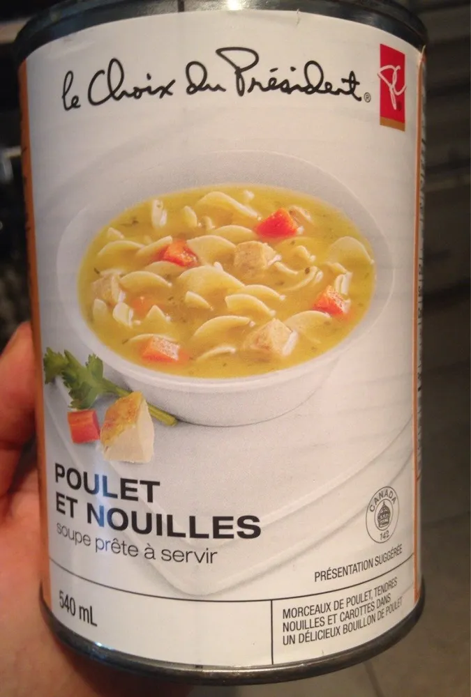 Soupe Poulet et Nouilles