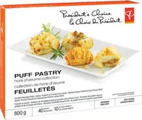 Puff pastry hors d'oeuvre collection