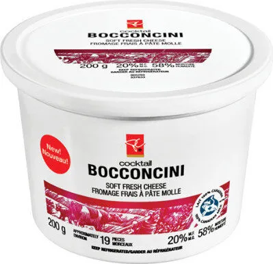 Cocktail bocconcini soft fresh cheese