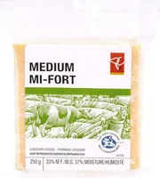 Medium cheddar cheese