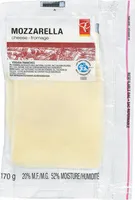 Mozzarella cheese sliced