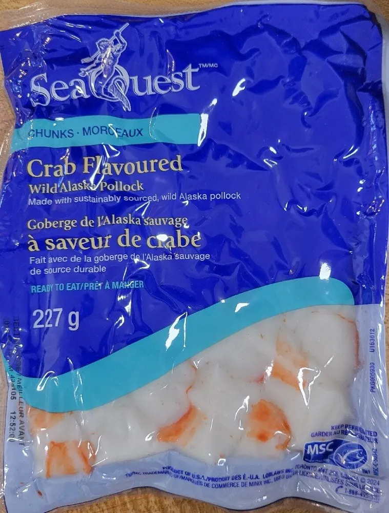 Sea quest King Crab Flavored Wild Alaska Pollock