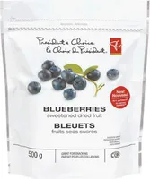 Blueberries sweetened dried fruit