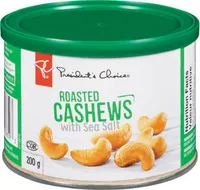 Roasted cashews with sea salt