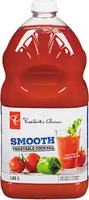 Smooth vegetable cocktail