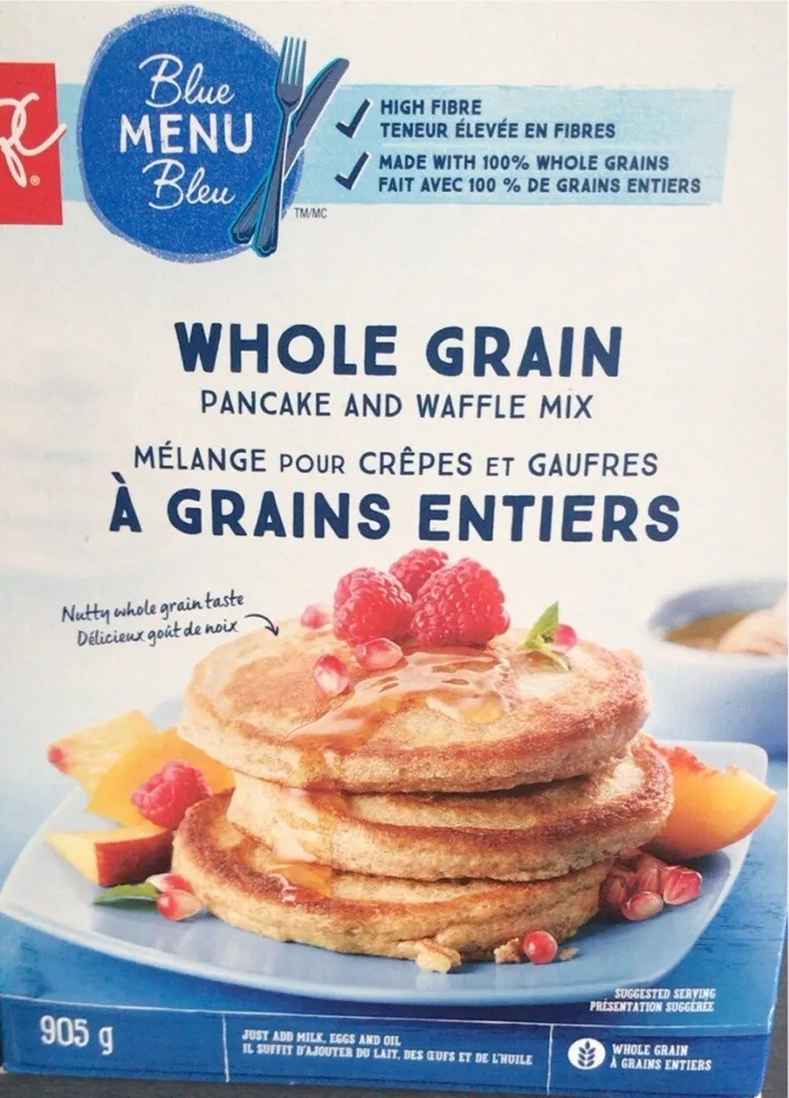 Whole Grain Pancake and Waffle Mix
