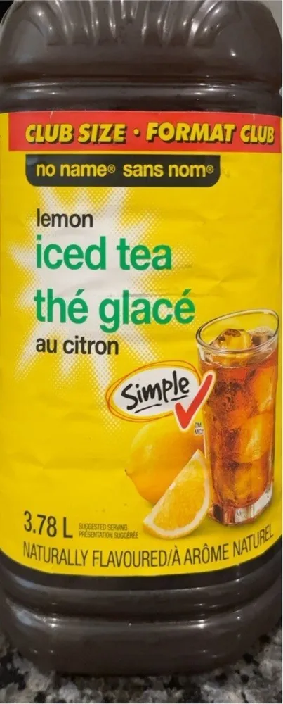 Lemon iced tea