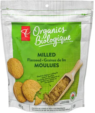 Graines de lin moulues