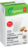 Original unsweetened fortified almond beverage