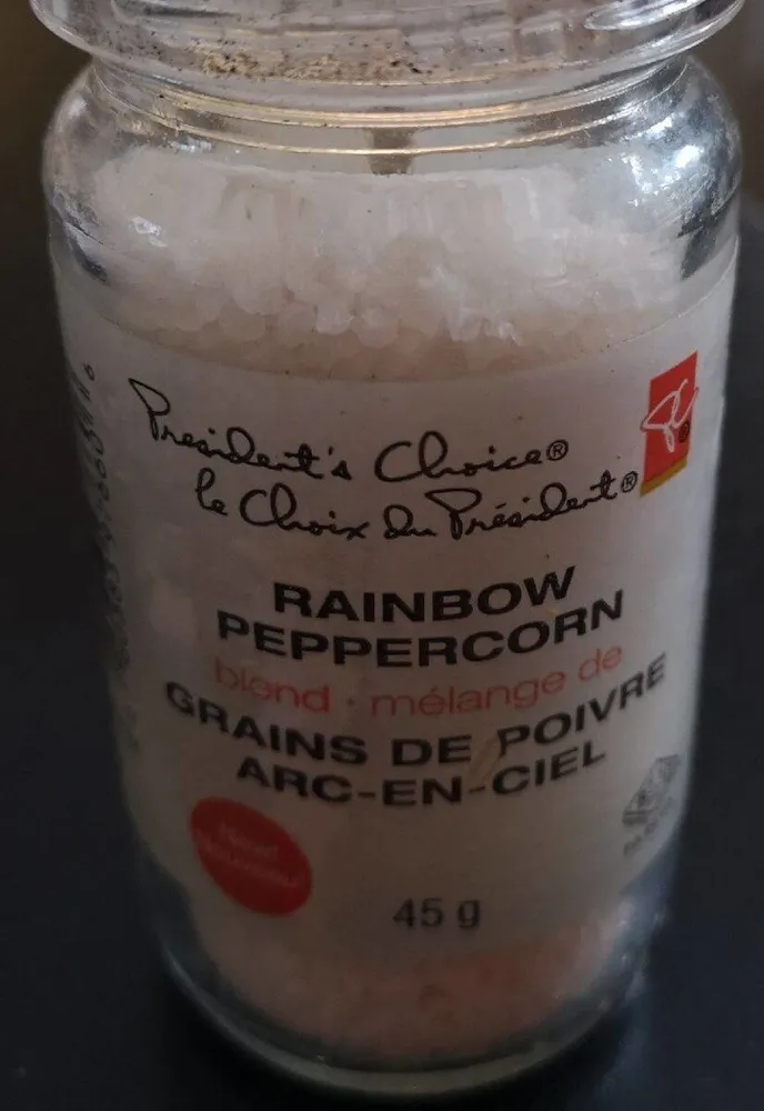 Grains de poivre arc-en-ciel