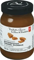Old fashioned butterscotch ice cream and dessert topping