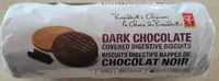 Biscuits digestifs nappés de chocolat noir