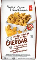 Little penguins whole wheat cheddar snack crackers