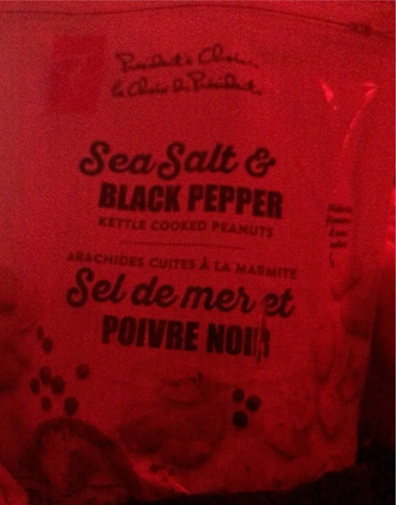 sea salt & black pepper kettle cooked peanuts