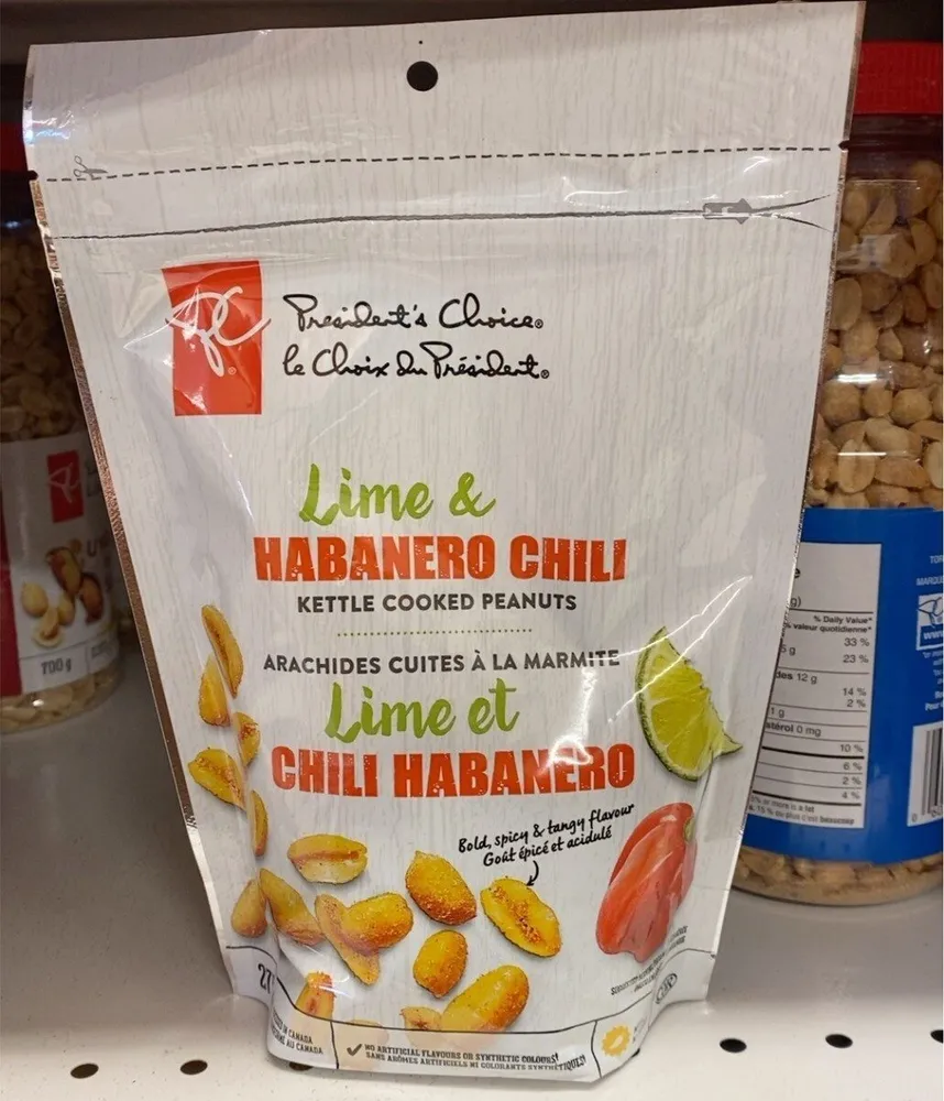 Lime & Habanero Chili Kettle Cooked Peanuts