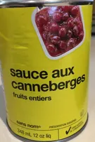 Whole berry cranberry sauce