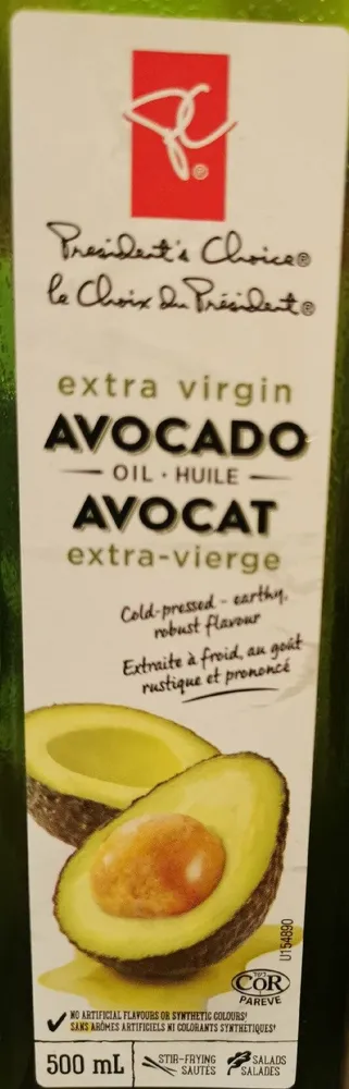 Cold-Pressed Extra Virgin Avocado Oil