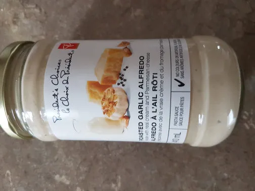 Alfredo à l'ail rôti