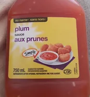 Sauce aux prunes