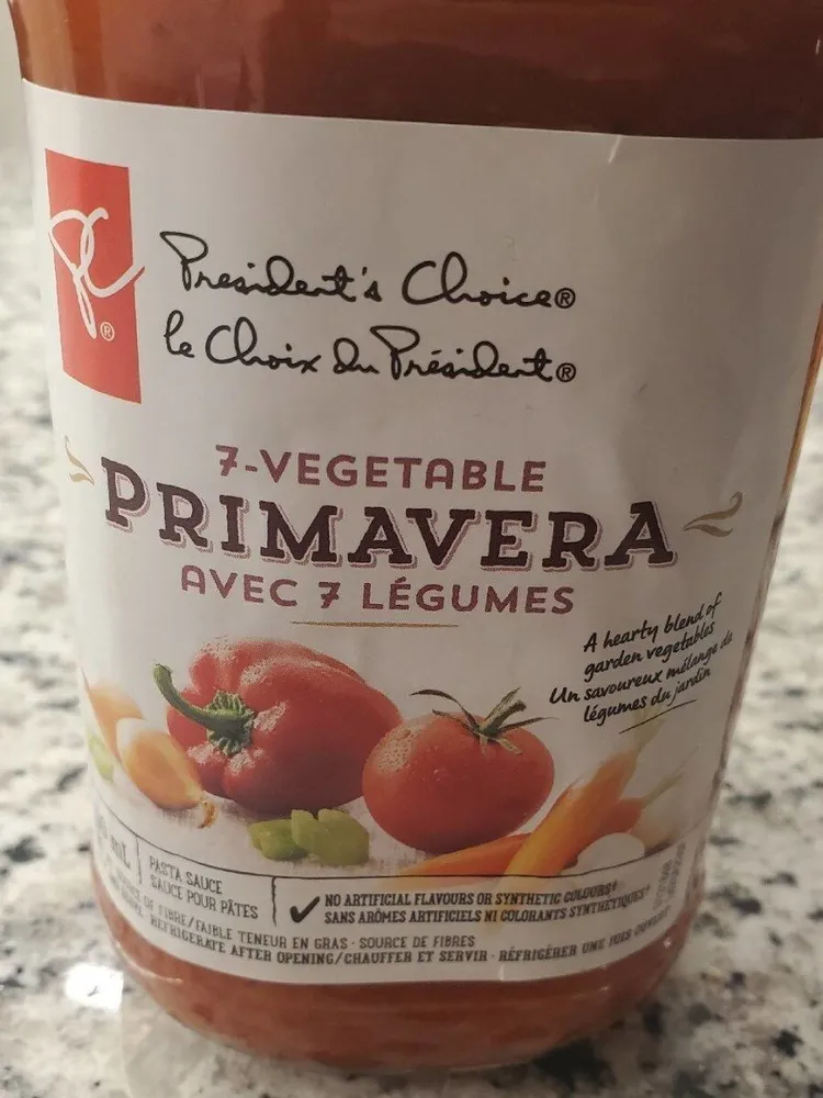7 vegetable primavera