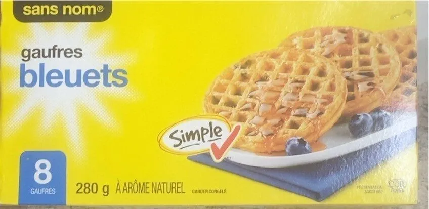 Gauffre Bleuets