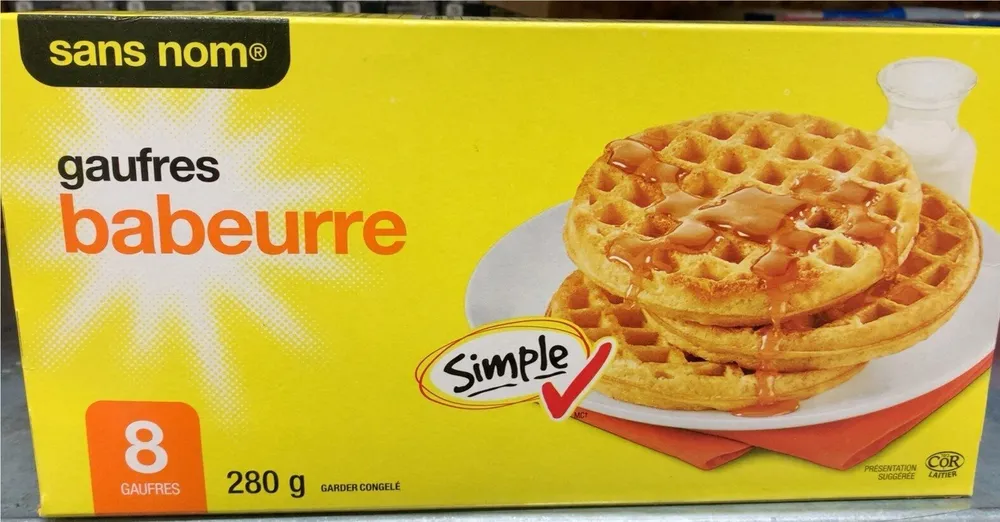 Gaufres babeurre