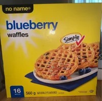 Gauffres bleuets