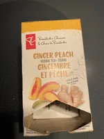 Ginger Peach herbal tea