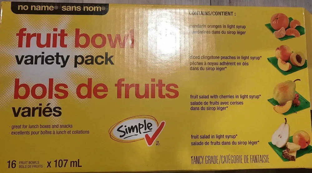 Bols de fruits variés