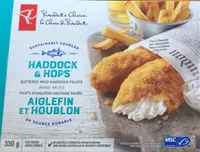 Filets d’aiglefin sauvage panés
