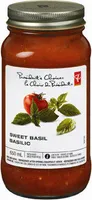 Sweet basil pasta sauce