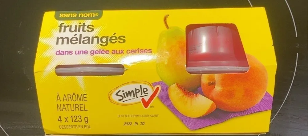 Fruits mélangés