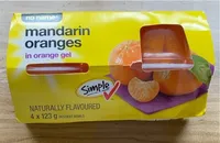 Mandarine Oranges in orange gel