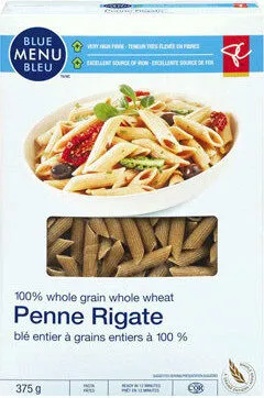 Whole grain whole wheat penne rigate
