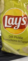 Dill pickle chips