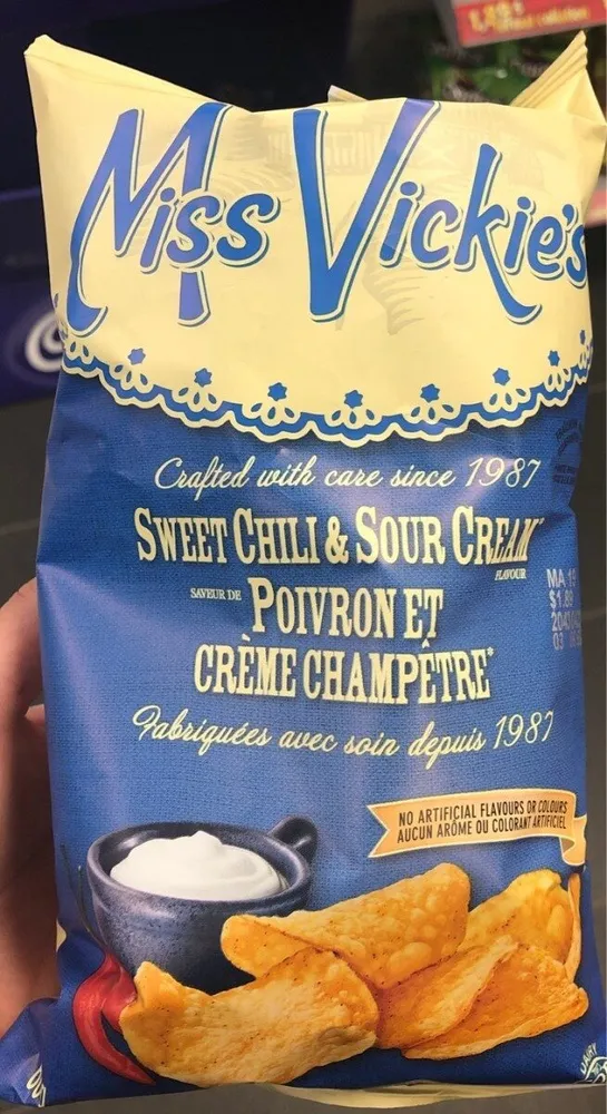 Sweet chili and sour cream