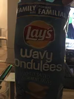Wavy lightly salted