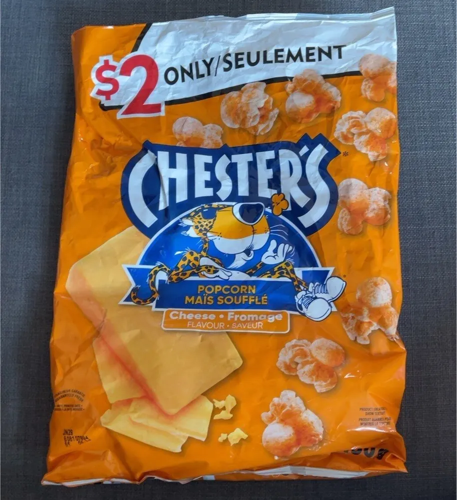 Chester’s popcorn cheese flavour