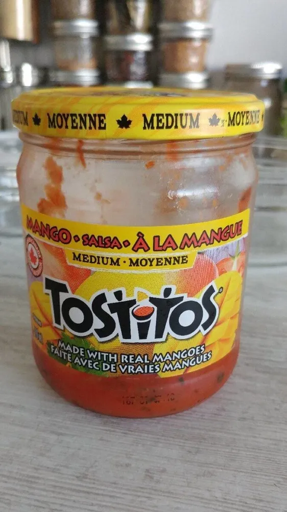 Salsa moyenne à la mangue