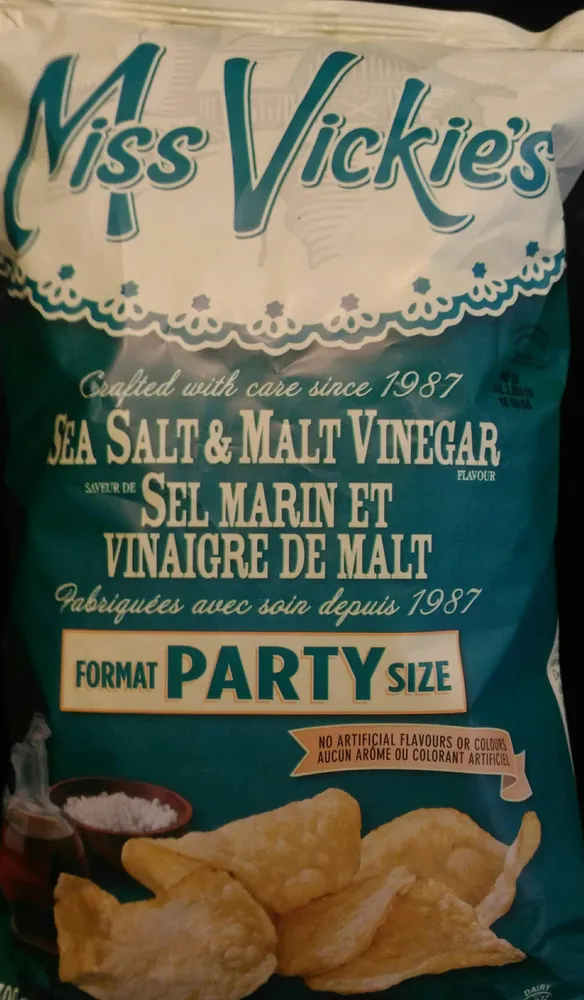 Sel marin et vinaigre de malt