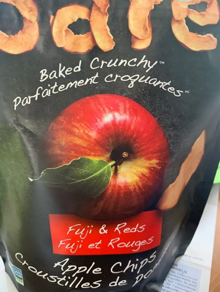 Baked Crunchy Crispy Reds Apple Chips