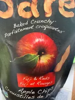 Baked Crunchy Crispy Reds Apple Chips