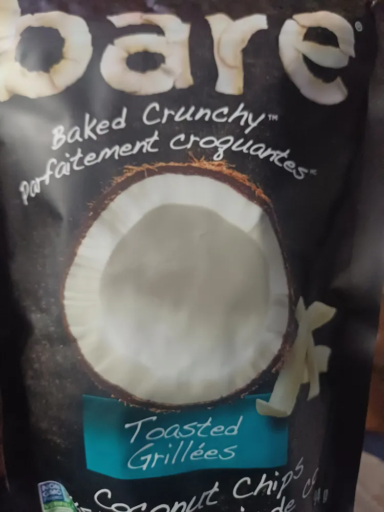 Croustilles de noix de coco