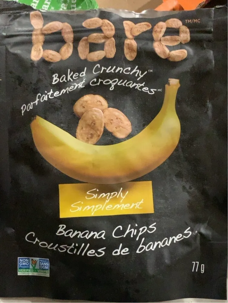 Baked Crunchy Simply Banana Chips