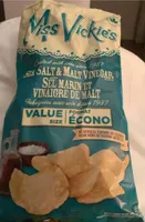 Croustilles sel marin et vinaigre de malt