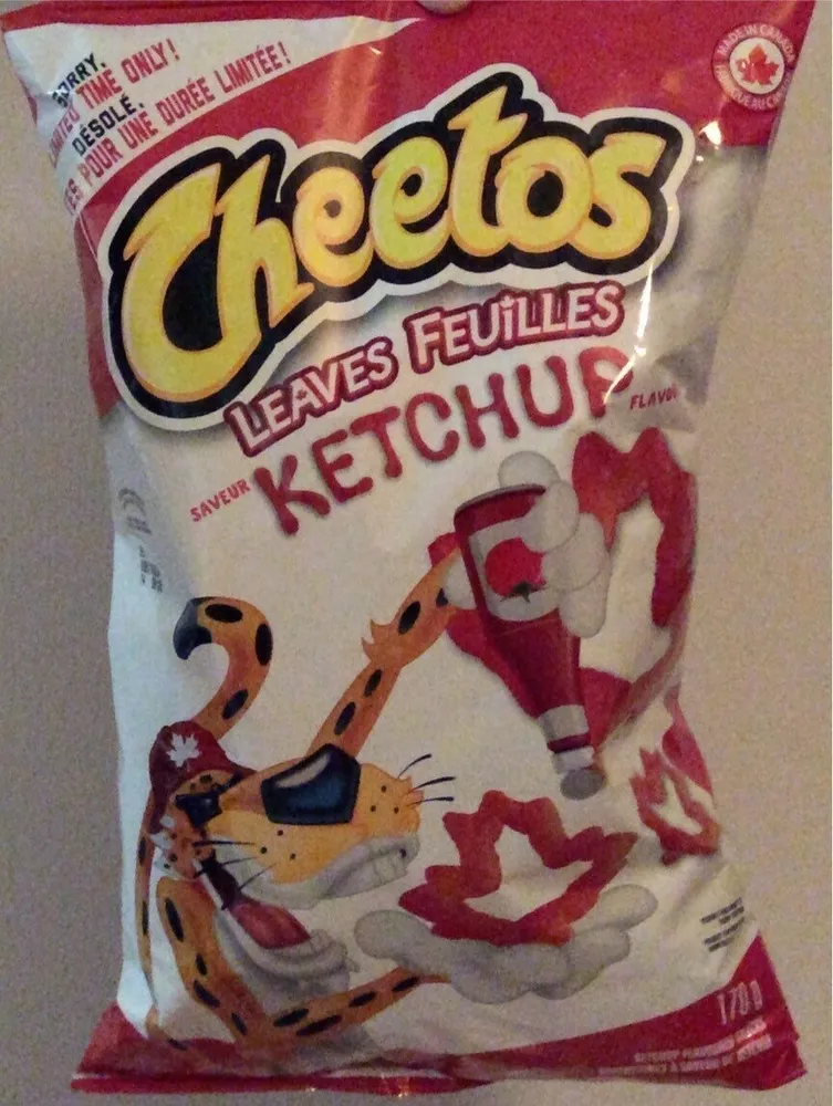 Feuilles ketchup