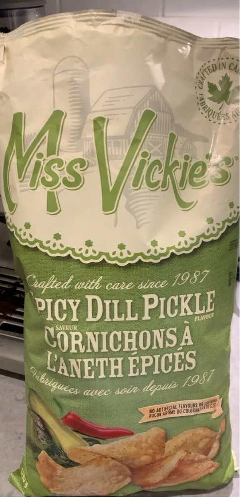 Spicy Dill Pickle Chips