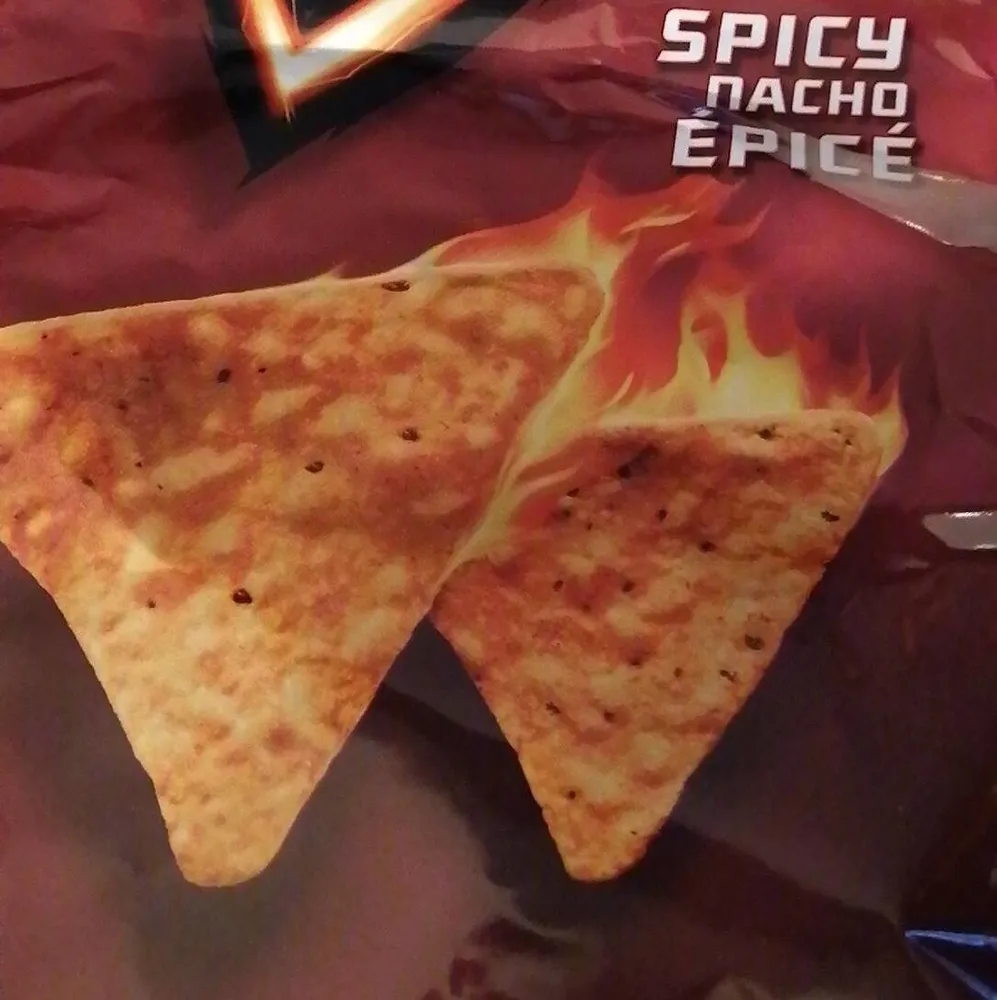 Chips nacho épicé