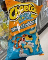 Puff white cheddar